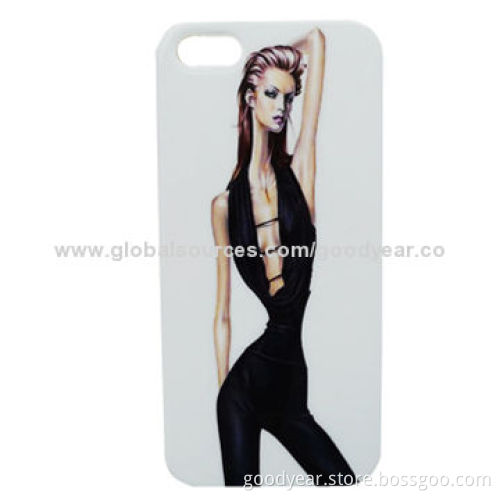 ABS + IML Half Cover Case for iPhone 5, Various Colors Available